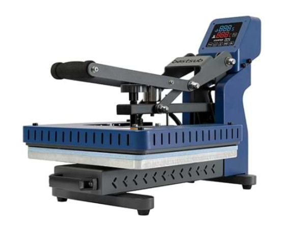Heat press, automatic opening, 400 x 500 mm, slide-out table