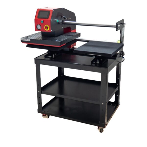 Heat press 400×500 mm – dual, air compressor